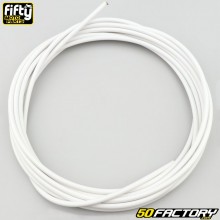 Gaine de câble de gaz, starter, décompresseur et frein blanche 5 mm (5 mètres) Fifty