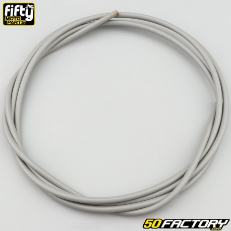 Cubierta del cable de gas, starter, descompresor y freno Fifty gris 5 mm (2 metros)