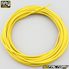 Gaine de câble de gaz, starter, décompresseur et frein jaune 5 mm (10 mètres) Fifty