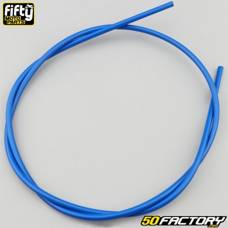 Guaina del gas, starter, decompressore e freno Fifty blu 5 mm (1 metri)