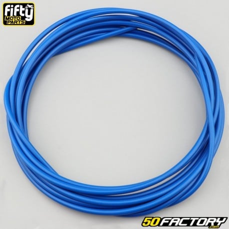 Gaine de câble de gaz, starter, décompresseur et frein Fifty bleue 5 mm (5 mètres)