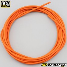 Guaina del gas, starter, decompressore, freno Ø5 mm Fifty arancione (5 metri)