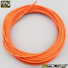 Cubierta del cable de gas, starter, descompresor y freno naranja 5 mm (10 metros) Fifty
