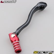 Selettore marce Honda CRF 250 R (2004 - 2009), RX 250 (2004 - 2017) Leoshi carbonio e rosso