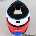 Capacete cross Kenny Track néon vermelho