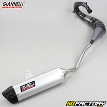 Pot d'échappement Fantic XE, XM 50 (depuis 2021) Giannelli Sonic gris