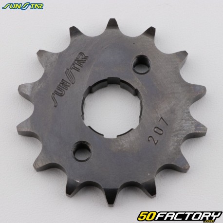 Engrenagem fora da caixa de engrenagens 14 dentes 428 Honda, Daelim, Derbi 125 ... Sunstar