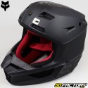 Casco cross Fox Racing V1 nero opaco