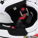 Helmet cross Fox Racing  V1  Skew white, red and blue