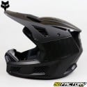 Capacete cross Fox Racing  V3  RS preto e carbono