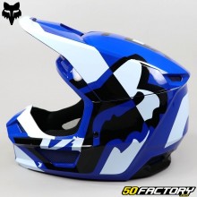 Capacete cross Fox Racing  VXNUMX Lux azul