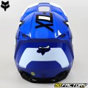 Casque cross Fox Racing V1 Lux bleu