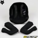 Casque cross Fox Racing V1 Lux rouge fluo