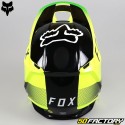 Cross-Helm Fox Racing V1 Ridl neongelb