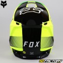 Helmet cross Fox Racing V1 Ridl neon yellow