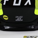 Casco cross Fox Racing V1 Ridl giallo neon