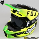 Helmet cross Fox Racing V1 Ridl neon yellow