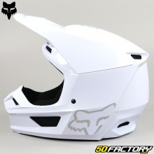 Capacete cross Fox Racing  VXNUMX Plaic branco