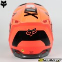Casco cross Fox Racing V1 Lux naranja neón