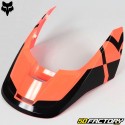 Capacete cross Fox Racing V1 Lux neon laranja