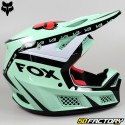 Casque cross Fox Racing V3 RS Dvide vert