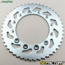 Corona 47  denti acciaio 520 Yamaha YZ 125, YZF 250, 450... Sunstar grigia