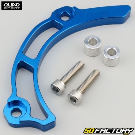 Protection de carter et pignon Suzuki LTR 450 Quad Sport bleue