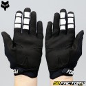 Gloves cross Fox Racing Black pawtector