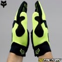 Gloves cross Fox Racing Dirtpaw fluorescent yellow CE approved