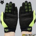 Gloves cross Fox Racing Dirtpaw fluorescent yellow CE approved