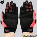 Gants cross Fox Racing Dirtpaw homologués CE oranges fluo