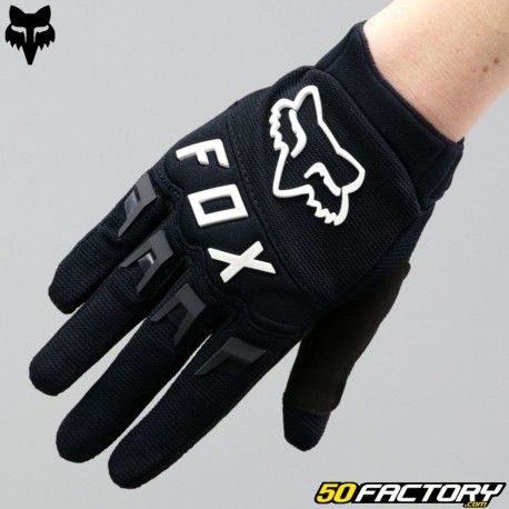 Luvas cross criança Fox Racing Dirtpaw preta