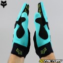 Gloves cross Fox Racing Dirtpaw turquoise