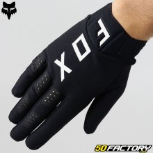 Gants cross Fox Racing Flexair noirs