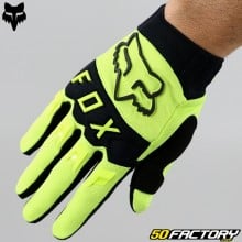 Gants cross Fox Racing Dirtpaw jaunes fluo