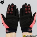 Guantes cross Fox Racing Dirtpaw naranja neón