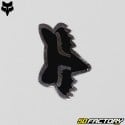 Sticker Fox Racing Head 4.5cm chromé