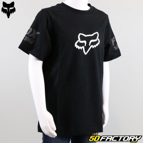 T-shirt infantil Fox Racing Karrera preto