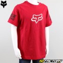 Camiseta infantil Fox Racing Karrera rojo