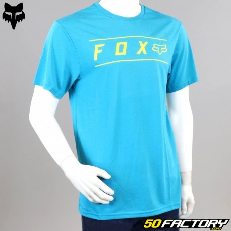 T-shirt Fox Racing Pinnacle Tech azul