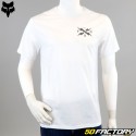 T-shirt Fox Racing Calibrated white