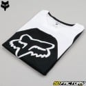 Kinder-Shirt Langarm Fox Racing 180 Lux schwarz und weiß