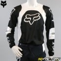 Shirt Langarm Fox Racing 180 Lux schwarz und weiß