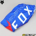 Calças de criança Fox Racing 180 Skew azul, branco e vermelho