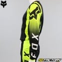 Camisa Fox Racing 180 Monster preto e amarelo neon