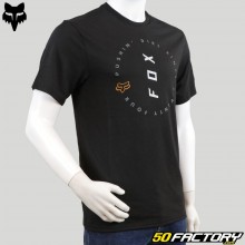 T-shirt Fox Racing Clean Up preto