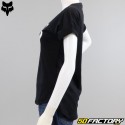 Camiseta feminina Fox Racing Fronteira em preto e branco