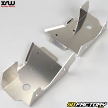 Protetores do triângulo traseiro Suzuki LTA Kingquad 500,700,750 XRW cinza alu