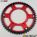Couronne 53 dents 520 Honda CR 250, CRF 450... Supersprox Stealth rouge