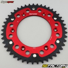 Couronne 45 dents 520 Honda CR 250, CRF 450... Supersprox Stealth rouge